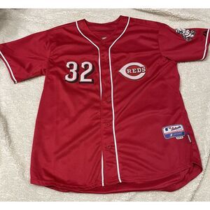 Jay Bruce #32 Cincinnati Reds Authentic Majestic  MLB Baseball Jersey‎ Size 54